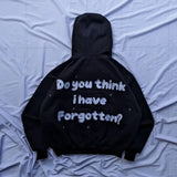 European And American Fashion New Letter Printed Oversized Hoodie Wome