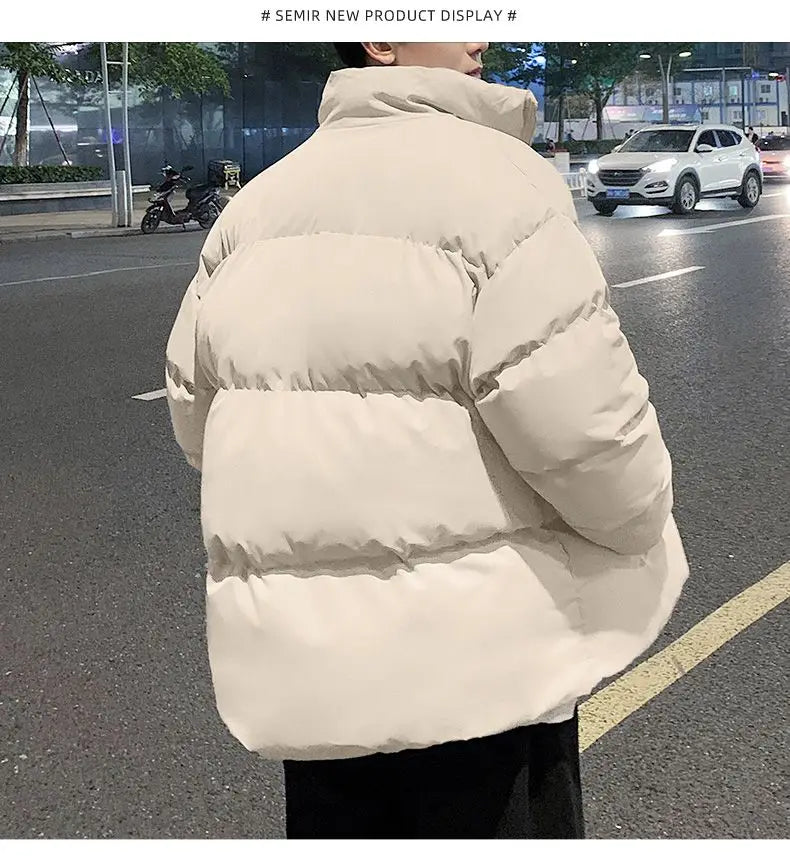 Autumn And Winter Thickened Cotton Coat Students 2024 New Down Cotton