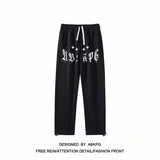 2024 autumn man pants cotton graphic black sweatpants s 5xl men clothing harajuku high street joggers new unique joggers style 4230