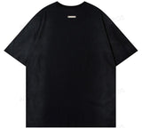 Gothic Vintage print – Men Y2K T Shirts Street Hip Hop Gradient Tshirt Retro Washed