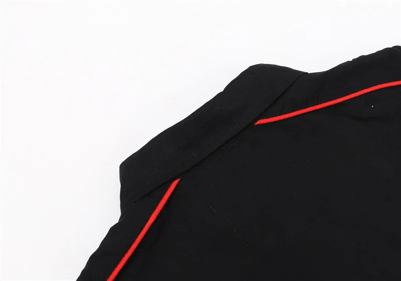 Fashion Mens Racing Embroidered Short Sleeves Shirt Casual Short Sleeve Hawaiian Shirt Hip Hop  Harajuku Streetwear Loose Shirts