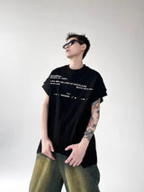 new summer street fashion set mens cotton retro letter printed t shirt halo dyed washed jeans suits male hip hop 2 pcs 2024 unique jeans style 4703