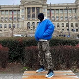 Frog Drift YZY DONDA Kanye Streetwear Solid Color Cotton Clothing Oversized Loose Tops Velvet Sweatshirt Jacket Coat For Men