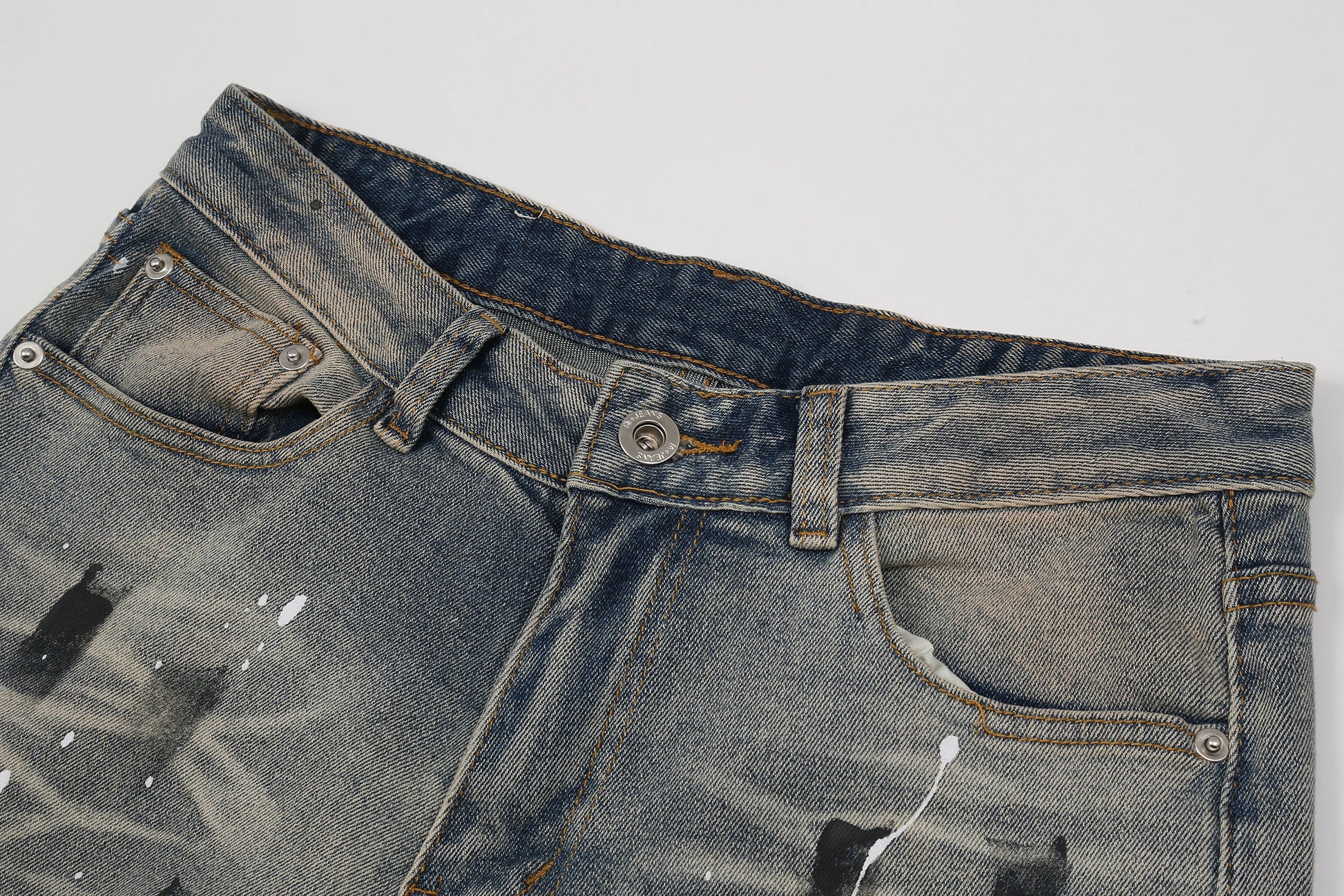 bottom zipper destroyed jeans skinny jeans ripped slim men biker jeans fashion graffiti printed streetwear hip hop pants joggers unique joggers style 659