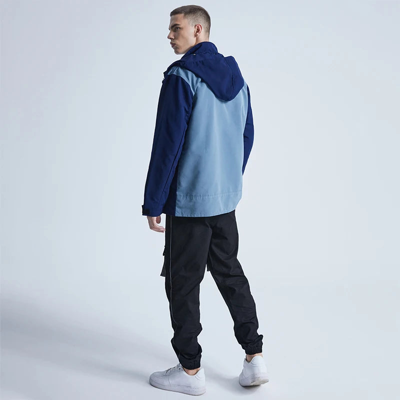 High fashion zip-up puffer nan minimalist bomber