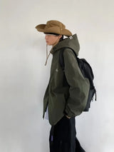 double-layer hoodie, fall/winter staple, vintage