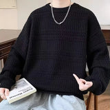 bold fire sweater, layered fit piece, aesthetic soft knit grunge sweater for cozy streetwear
