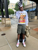 Sadcore Streetwear – American Sweetheart Graphic T Shirts Oversized Y2K Top – Edgy Streetwear for All Genders