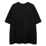 Trapwear Crying angel – Men Short Sleeve T Shirts Embroidery Star Patchwork Tees Str