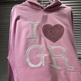 New Luxury 2023 From Rhinestones Pullover Hoodies Hoody Hooded Sweatsh
