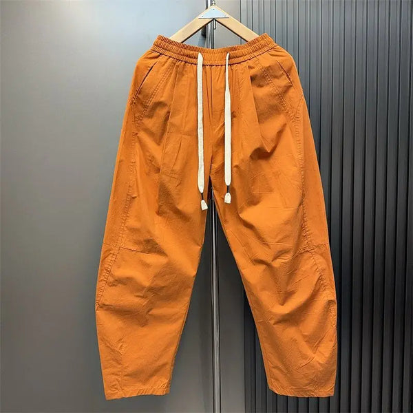 high street sweatpants trendy wide leg american causal pants neutral breathable loose outdoor trousers fashion jogging pants sporty tapered joggers