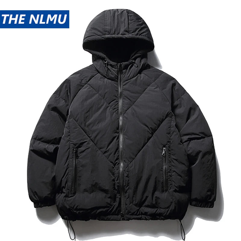 Men's Down Jackets 2023 Winter Outdoor Functional 90% White Duck Down Jacket Warm Coat For Men Thick Outwear Hip Hop Streetwear