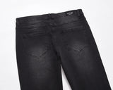 distressed hole ripped washed jeans pants for men straight retro streetwear baggy denim trousers frayed casual hip hop jean unique jeans style 225