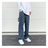 hip hop straight denim jeans pants fashion zipper paisley jeans streetwear mens new casual loose trousers jean pants joggers unique joggers style 4052