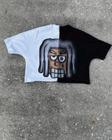 Grunge Oversized shirt – Street Fashion Harajuku Retro Trendy Brand Tops Men Y2K Goth