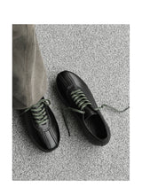 Vintage Casual Leather Shoes Men Women Streetwear Fashion Lightweight Commute Business Leather Derby Shoes