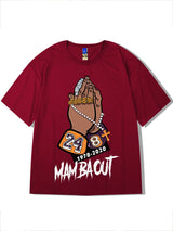 Anime Oversized shirt – R I P Mamba T Shirt Men Cool Summer Short Sleeve Tshirts Vin