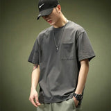 Sadcore Broken heart – 2024 Summer New Short Sleeved Simple Retro Cotton T Shirt Me