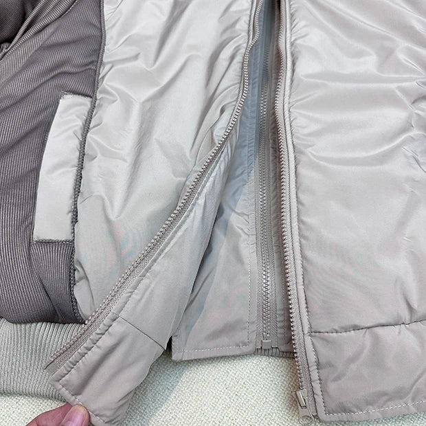 Brand New 2023 Mens Ninja Functional Dual Zipper Parkas Windproof Hooded Jacket Puffers Pockets Outdoor Work Coats Thicken #633