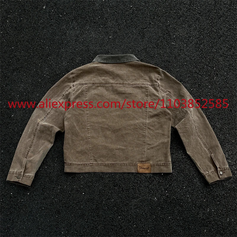 - quality design style fit print essential unisex material 67f1cc everyday urban hop hip oversized graphic streetwear casual premium high style image wear fashion fall-new-american-heavyweight-vintage-mens-denim-jacket-high-quality-tops-oversize-fashionable-and-versatile-clothing-collar streetwear design ID 8693b