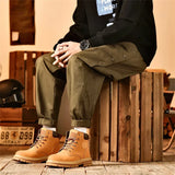 new breasted cargo tracksuit pants for men autumn y2k vintage harem tactical sweatpants casual outdoor baggy joggers trousers casual joggers