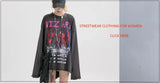 Dark Icon Vintage Printed Shirts Men Turn-down Collar Men's Shirt Streetwear Shirts for Man
