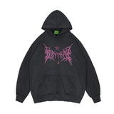 rainbowtouches cotton hoodies men high street graphic skull print anime hoodie oversized hip hop trend coat unisex essentials trendy hip hop style outerwear, Y2K vintage urban hoodie, high quality cotton pullover
