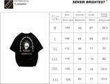 Trapwear Tribal flame – Sensir 2022 Spring Summer Street Knit Shirt Mens And Womens