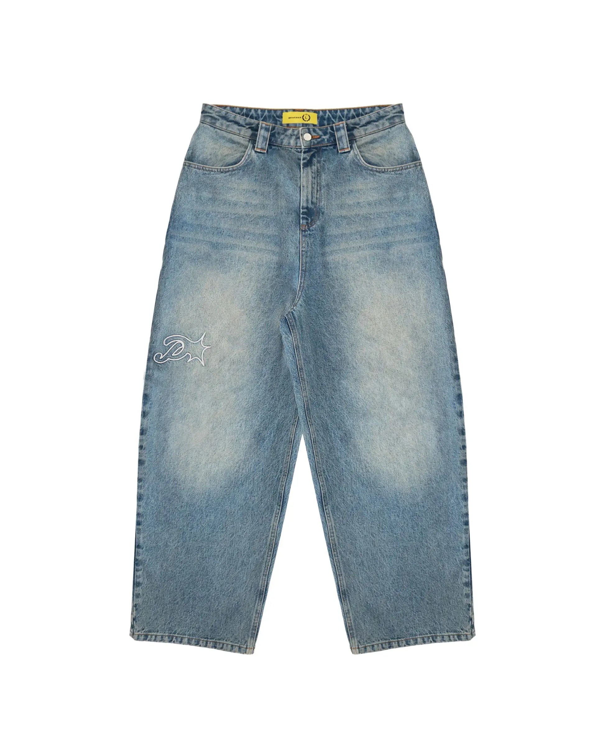 harajuku project womens low rise blue straight 2024 new wide leg pants denim jeans y2k mens vintage baggy trousers streetwear unique jeans style 4853