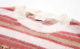 grunge fire sweater, streetwear drip, cozy knitwear for men, oversized grunge aesthetic winter top