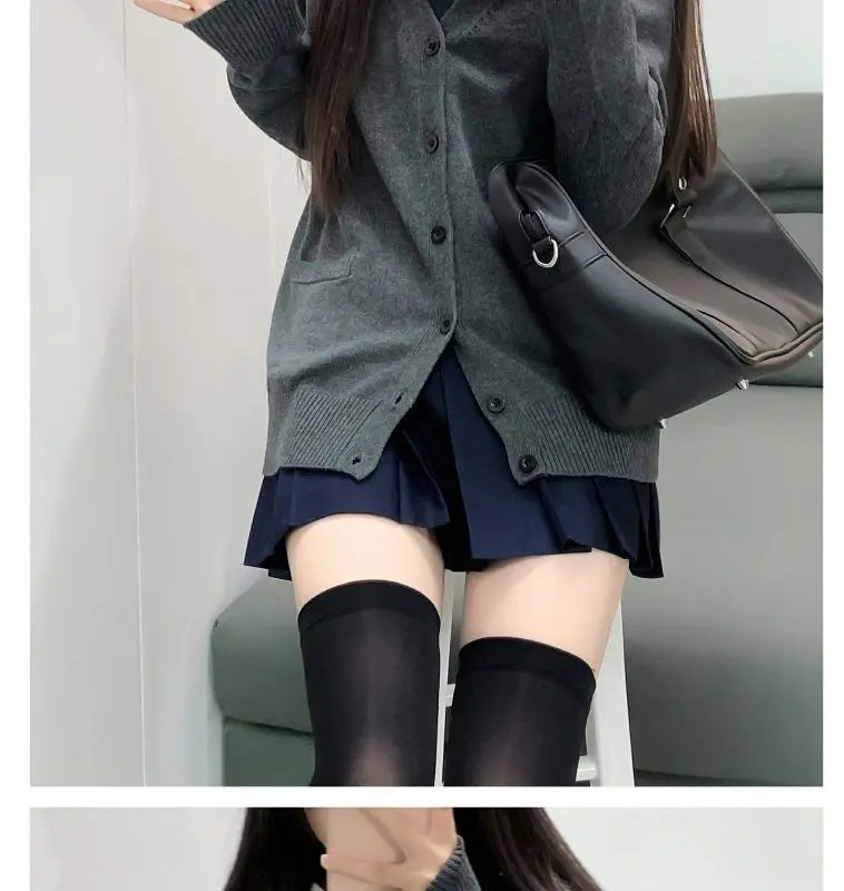 grunge knit pullover for fall and winter, oversized aesthetic with urban style, mens fashion layer for modern streetwear coll