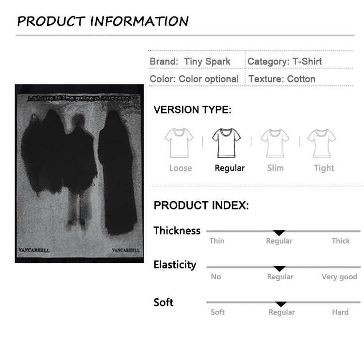 Anime Aesthetic print tee – Men Hip Hop T Shirt Streetwear Dark Style Shadow Printed T S