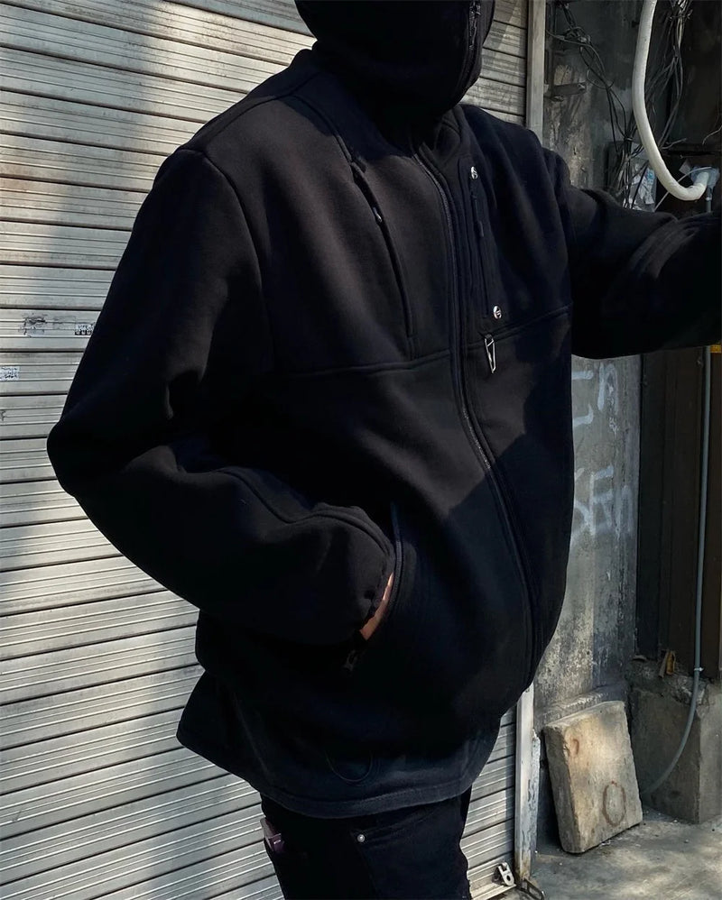 trapwear aesthetic drop featuring greg 2024ss trendy brand high quality double sided wearable thickened raglan coat