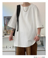 Anime Streetwear top – T Shirt Oversized Cotton Men Fashion Mens Summer Tshirts Ove
