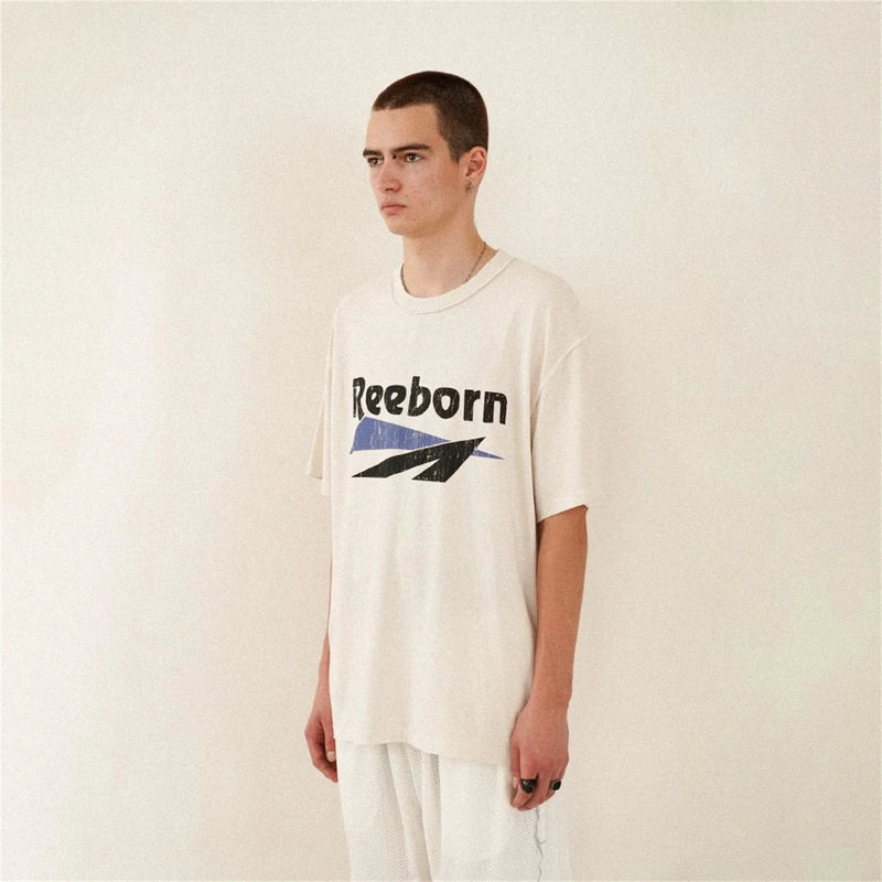 Oversized trap tee with chrome font and cash flow vibe