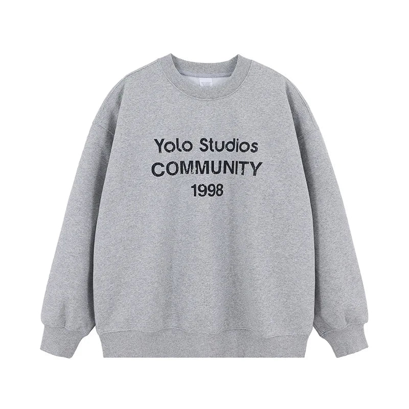 Retro-futuristic hoodie with glitch effects and neon colors