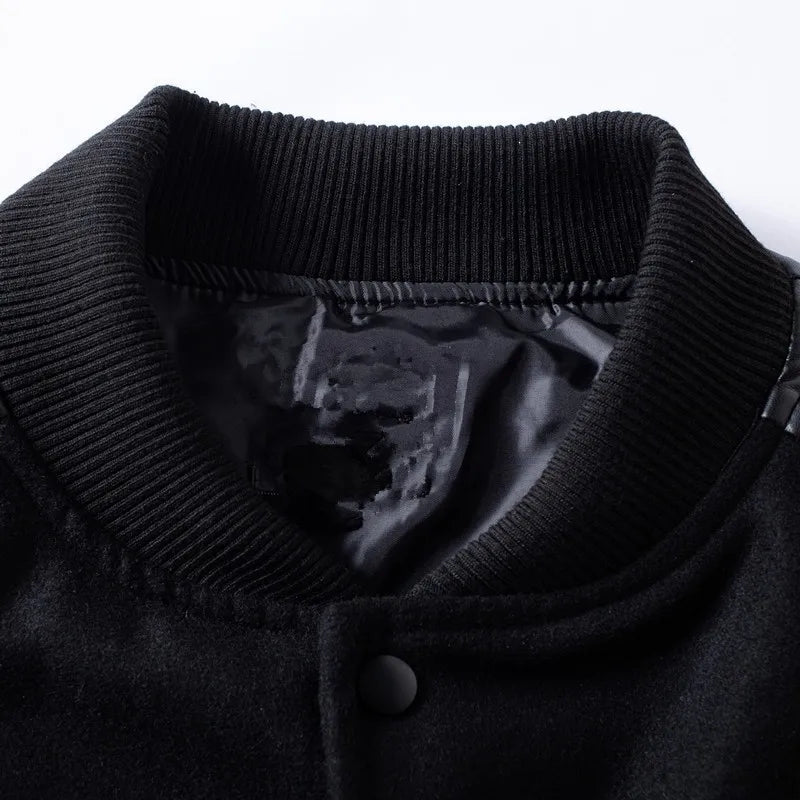 checkered bomber jacket, daily drip essential, men's streetwear fashion, oversized urban jacket, high quality cold-weather co