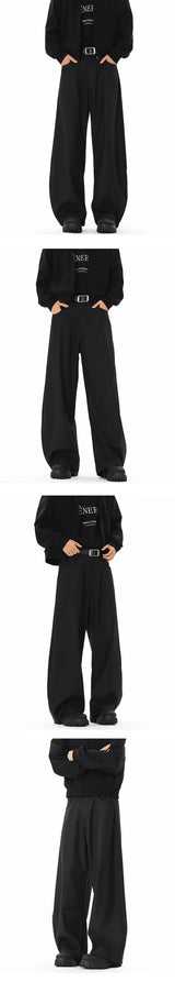 men streetwear fashion loose casual vibe hip hop black gray suit pant women harem pants trousers unique default style 2049