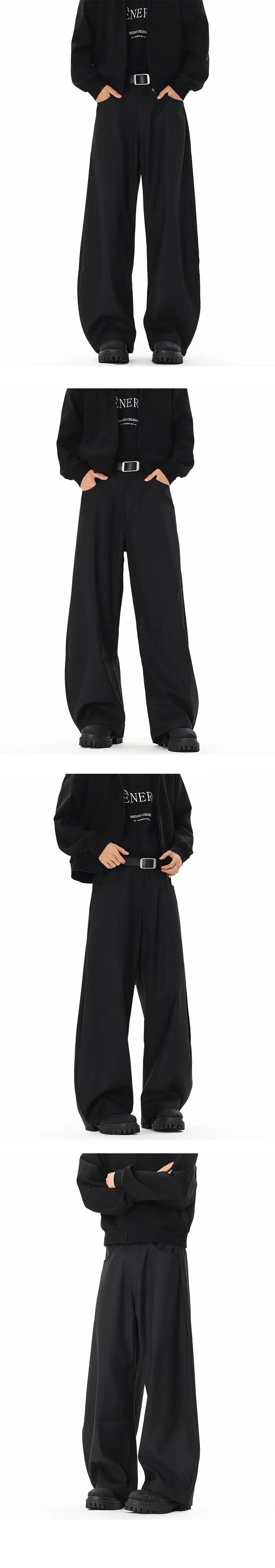 men streetwear fashion loose casual vibe hip hop black gray suit pant women harem pants trousers unique default style 2049
