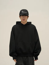 Streetwear darkwear hoodie with rebellious edge