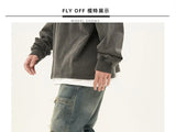 american high street trendy men and women trendy personalized straight tube washed jeans couple loose retro casual pants y2k unique jeans style 21
