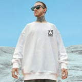 New Funny Panda Printed Sweatshirts For Men Autumn Oversized Retro