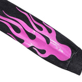 Cyberpunk Graphic Tee – Harajuku Skeleton Fire Printed Retro Distressed Washed T Shi – Urban Streetwear for Men & Women