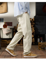 men classic fashion vintage casual loose plus size 28 42 straight white soft denim jeans pant cityboy jeans long trousers man unique jeans style 2110