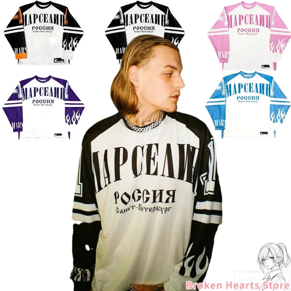 Vaporwave Vintage print – Casual Fashion Harajuku Y2K Hip Hop Sprots Long Sleeves T Sh