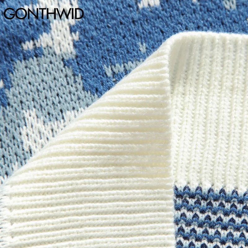 oversized flame jumper with bold print, ideal for photo-ready Y2K streetwear layering, street fashion menswear trend for seas