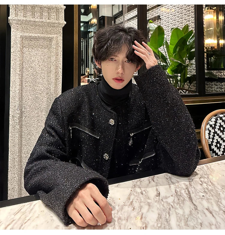 leather varsity coat, fall fit essential - must-have street style essential for fashion lovers