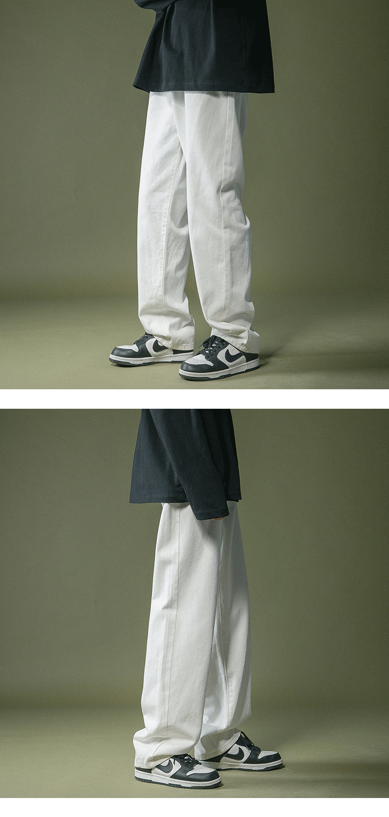 lappster men black baggy jeans streetwear 2023 harajuku casual straight pants male loose streetwear white graphic denim pants unique jeans style 2573
