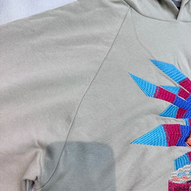 Hip-hop flex hoodie with oversized streetwear fit
