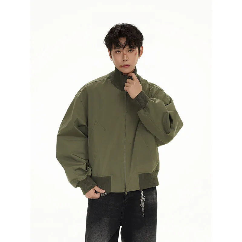 leather varsity jacket, layered style, men's streetwear fashion, trendy oversized fit, urban techwear design, modern hip hop 